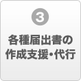 各種届出書の作成支援・代行